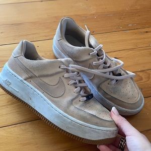 Light pink Air Force ones